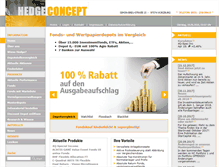 Tablet Screenshot of hedgeconcept.de
